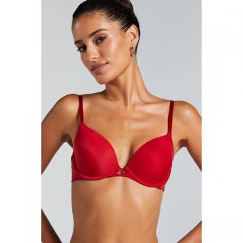 Hunkemöller Soutien-gorge décolleté plongeant rouge