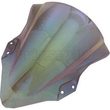 Deflector de viento dos burbujas para Kawasaki Ninja 400/EX400/EX250 (Negro)