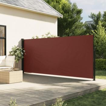 VidaXL Toldo lateral retráctil marrón 180x600 cm