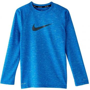Nike Swim Hydroguard Kinderlangarmshirt Blau L