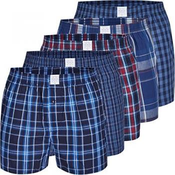 MG‑1 Boxershorts Baumwolle – 5er Pack, Herren, L