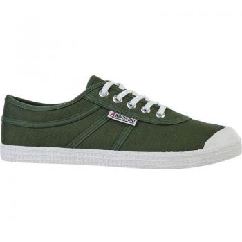 Scarpe da Ginnastica Kawasaki Originali Verde Canvas Unisex