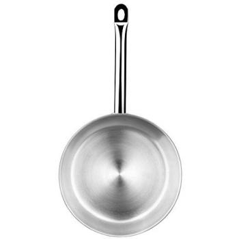 Prato Antiaderente Inox Chef 24cm