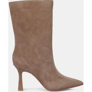 Alma EN Pena Brown Half‑Bootie for Her