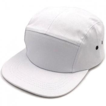 Five Panel Solid Color Cap for Men and Women