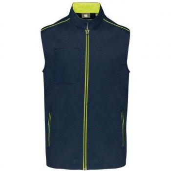 DayToDay Wk Gilet di Lavoro – Colore Giallo XL