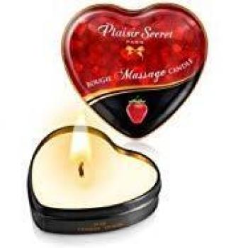 Vela de masaje aromática Fresa Plaisir Secret 35 ml