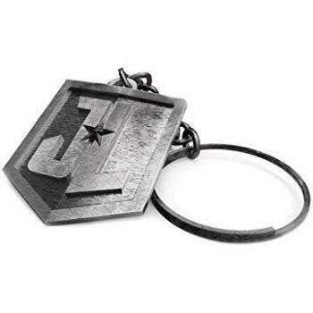 POLICE Schlüsselanhänger JUSTICE LEAGUE Edelstahl Silber