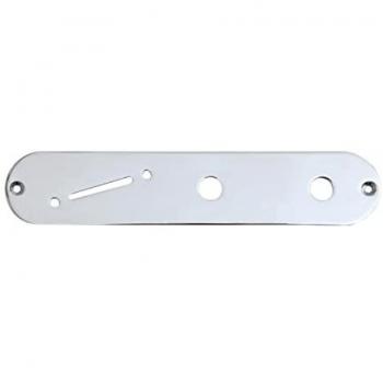 Chrome Control Plate 3/8 for Telecaster G‑N Rique