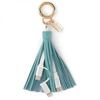 Mr Wonderful: Llavero multicolor con cable de carga instantánea
