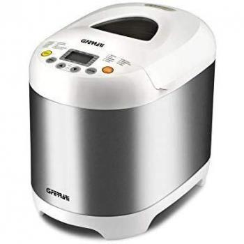 G3 Ferrari G10078 Macchina del pane Pagnotta, 550W, Acciaio INOX, 19 Programmi, Argento / Bianco