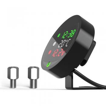 KKMOON 9-24V Night Vision Motorcycle Voltmeter