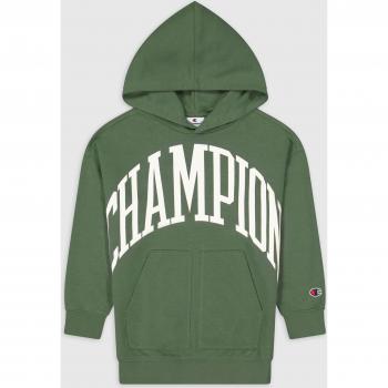 Champion Jungen Kapuzenpullover Oversize Maxi-Logo Grün