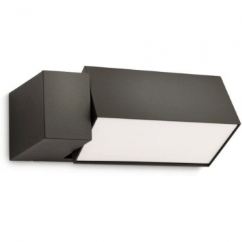 Wall Lamp Philips Border per esterni, luce regolabile antracite