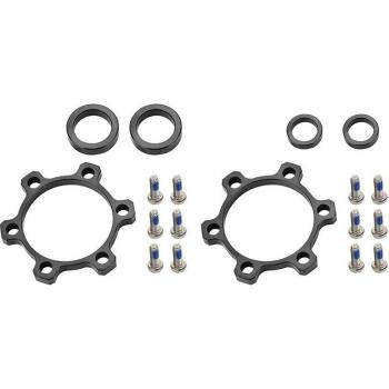 Adaptateur de moyeu vélo kit conversion, changement de poussée avant 15x100 mm à 110 mm, arrière 12x142 mm à 148 mm