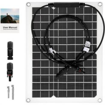Panneau Photovoltaïque Étanche 100 W – Solution d’Alimentation Mobile