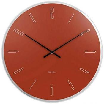 Karlsson Spiegelglas-Uhr – Wandleuchte „Mirror Numbers“