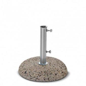 Base per Ombrelloni a Palo Centrale 35 kg in Cemento con Tubo Regolabile