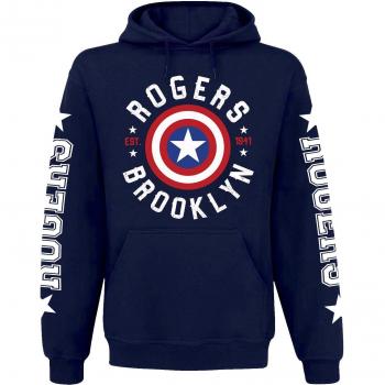 Capacchetto di Captain America in blu navy XXL Uomo