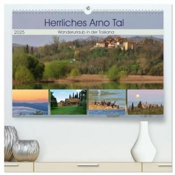 Premium Wandkalender 2025 Toskana