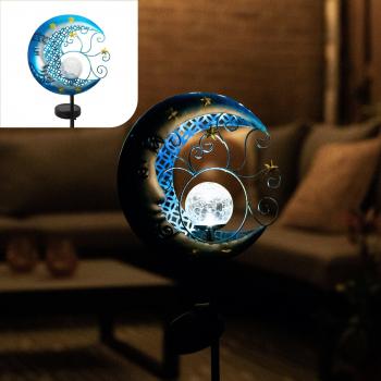 Lampe de jardin solaire Lune