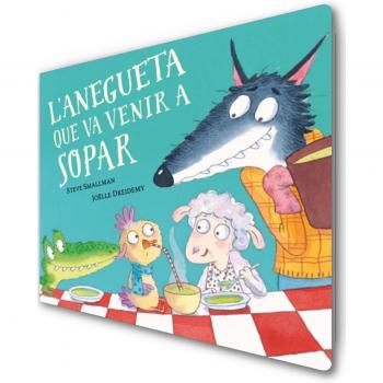 L'anegueta que va venir a sopar (L'ovelleta que va venir a sopar. Mans petitones)