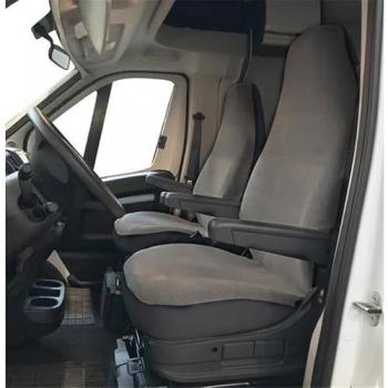 Coprisedili Anteriori Fiat Ducato 06 – Colore Antracite & Piombo