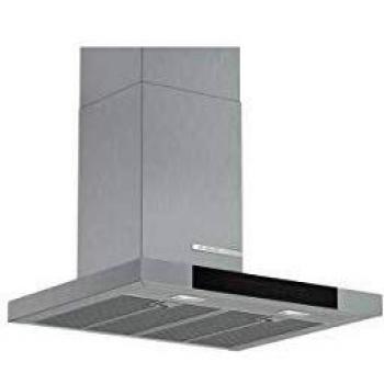 Hotte murale Bosch Serie 6 DWB67JP50 Acier inoxydable 657 m³/h A