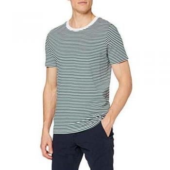 Camiseta SELECTED HOMME Slhtheperfect Rayas SS O-Neck Bnoos, Multicolor