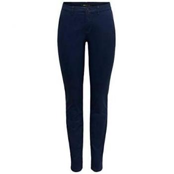 Only Pantalon Chino Onlparis, Navy Blazer, 40W/34L Femme