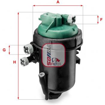 S 5173 GC Brandstoffilter