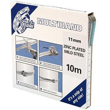 Jubilee Mild Steel Multiband Strip 11mm 10m