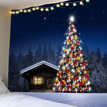 Merry Christmas Wall Hanging Tapestry