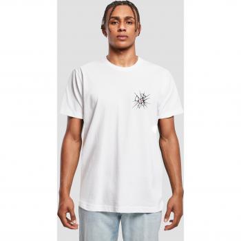 Mister Tee Scherpe Glasprint T‑shirt