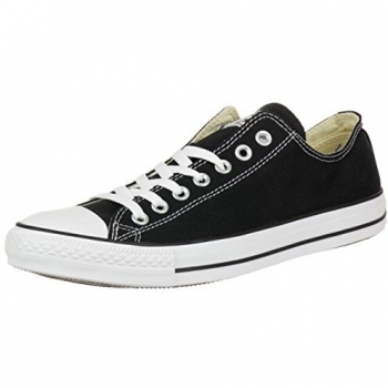 Converse Chuck Taylor All Star M9166C Zapatillas de lona, Unisex, Negro/Blanco
