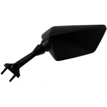 Rétroviseur Gauche Adaptable Noir P2R pour Kawasaki 250 Ninja R (2008-2012) Homologué CE
