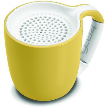 Gear4 PS006PYG: Espresso Bluetooth Speaker in Pastellgelb