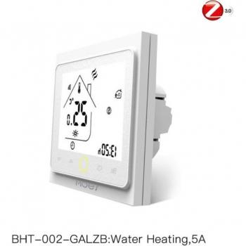 Termostato inteligente para agua y calefacción de gas con ZigBee