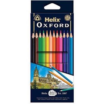 Oxford 7 Coloring Pencils (Pack of 12)