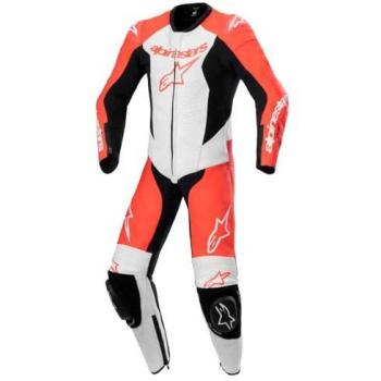 Alpinestars GP Plus V2 Tuta in pelle 1 pezzo per ragazzi Nero Bianco Rosso 120