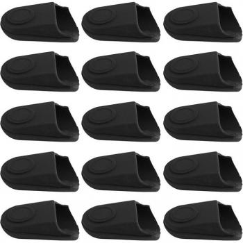 15 pièces de protection en caoutchouc pour embouts de saxophone, clarinette et flûte