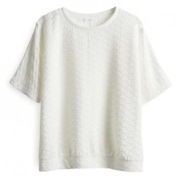 OPUS Kurzarmshirt Senni – Viskose Mischung, Größe 36