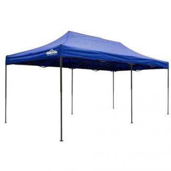 Dellonda Heavy Duty 3x6m Water Resistant Steel Pop-Up Gazebo Blue