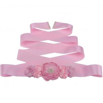 Accesorio de Novia: Vestido de Boda con Fajín Decorativo