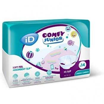 ID Comfy Junior Slip Incontinence Unisex XS 40x70cm 14uts