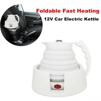 Olla Eléctrica Plegable 12V/24V para Café/Té