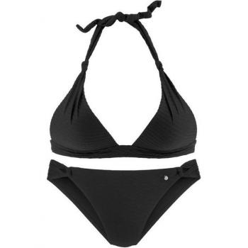 S.Oliver Bikini Cho mit Zierknoten in Schwarz