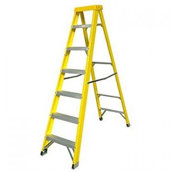 Zarges Fibreglass Swingback Steps 7 Rungs