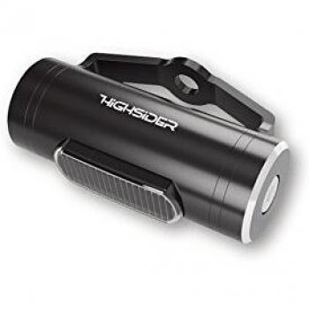 Highsider LED Alu Rücklicht CONERO T1 schwarz, getöntes Glas