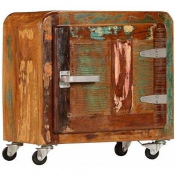 VidaXL Rustic Bedside Storage Cabinet 50x30x50 cm